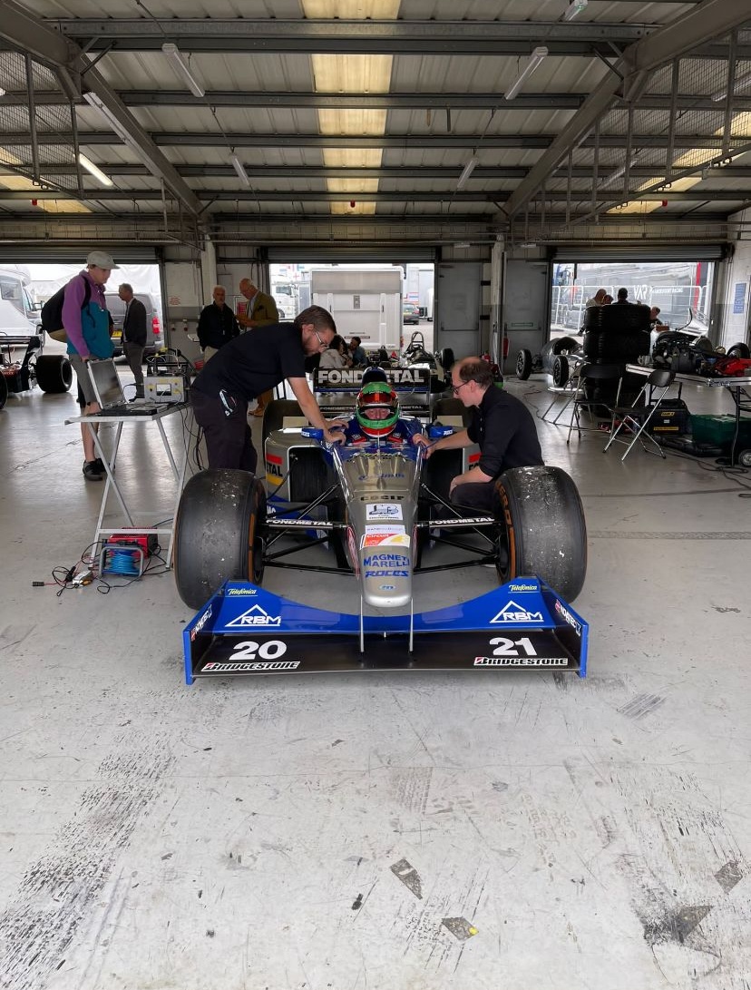 Minardi F1 Car inside